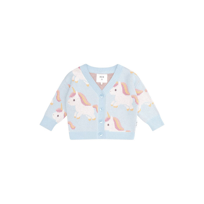 Huxbaby Unicorn Boxy Cardi – CuteBaby NZ