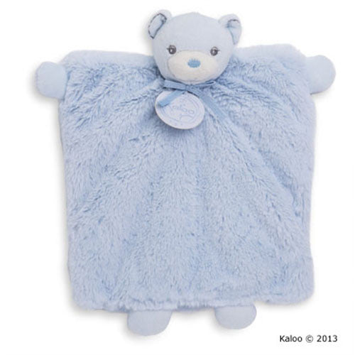 Kaloo Hand Puppet Doudou Bear Blue – CuteBaby NZ